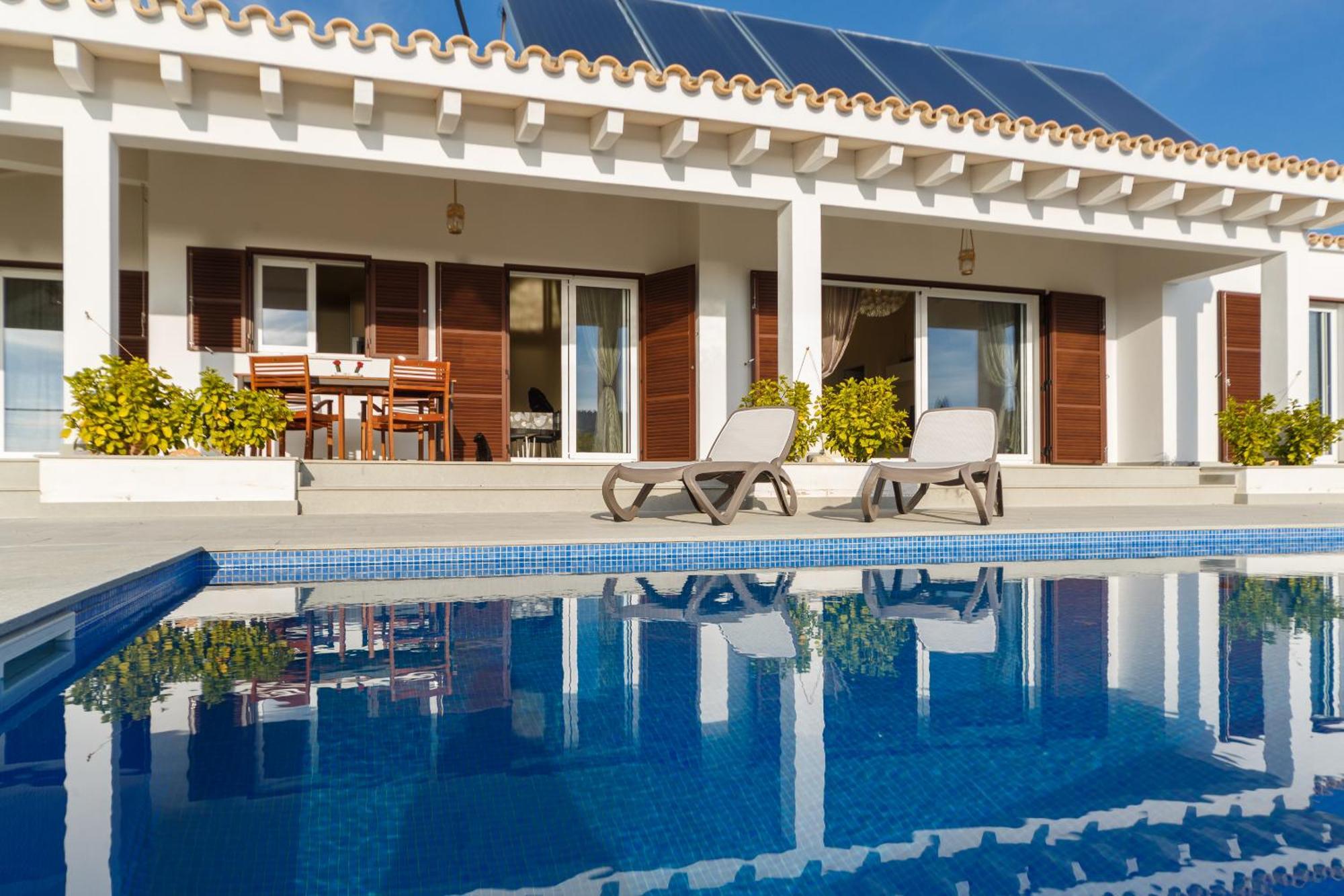 Bini Sole - Villa De Lujo Con Piscina En Menorca Binibeca Extérieur photo