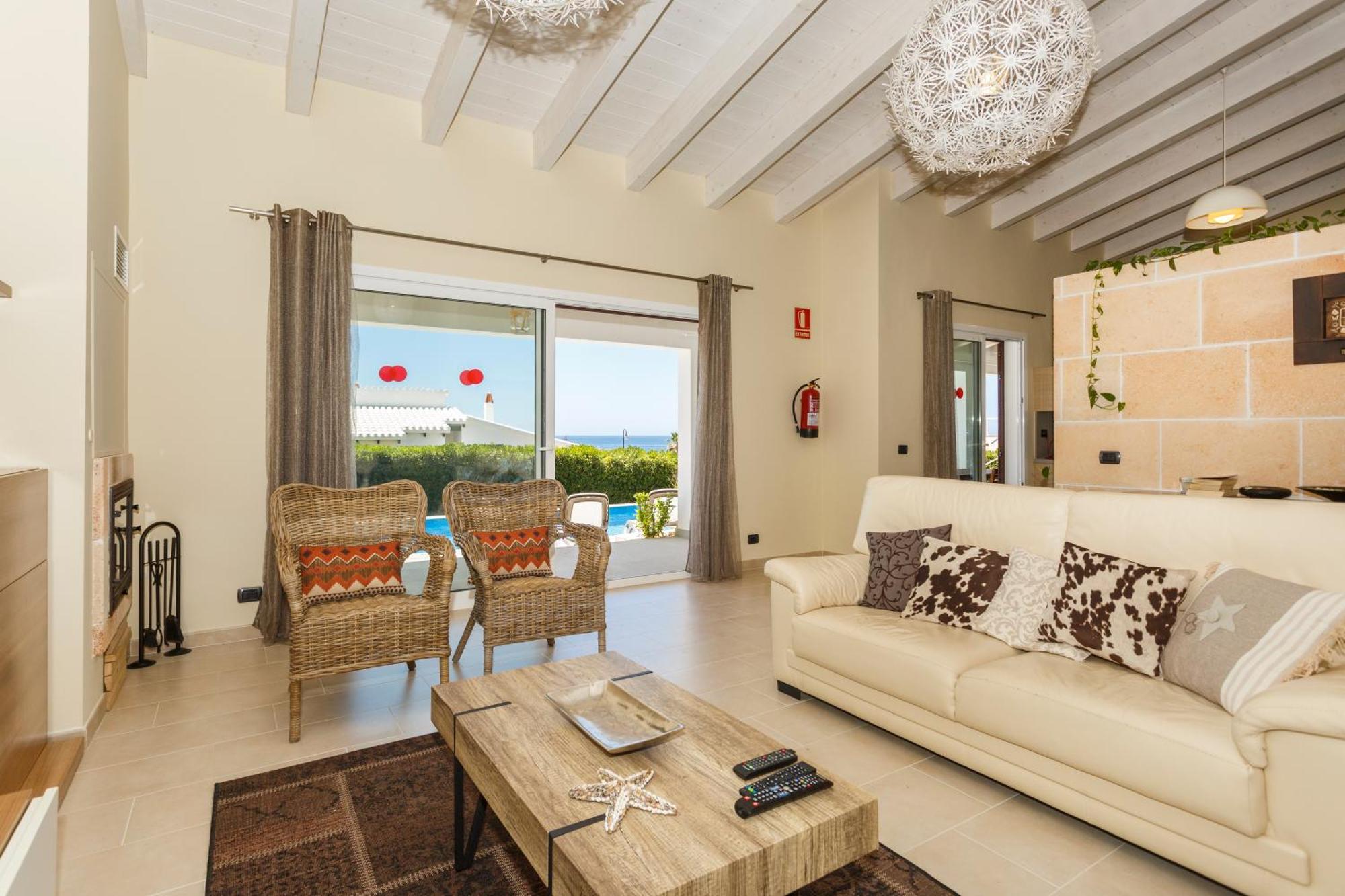 Bini Sole - Villa De Lujo Con Piscina En Menorca Binibeca Extérieur photo
