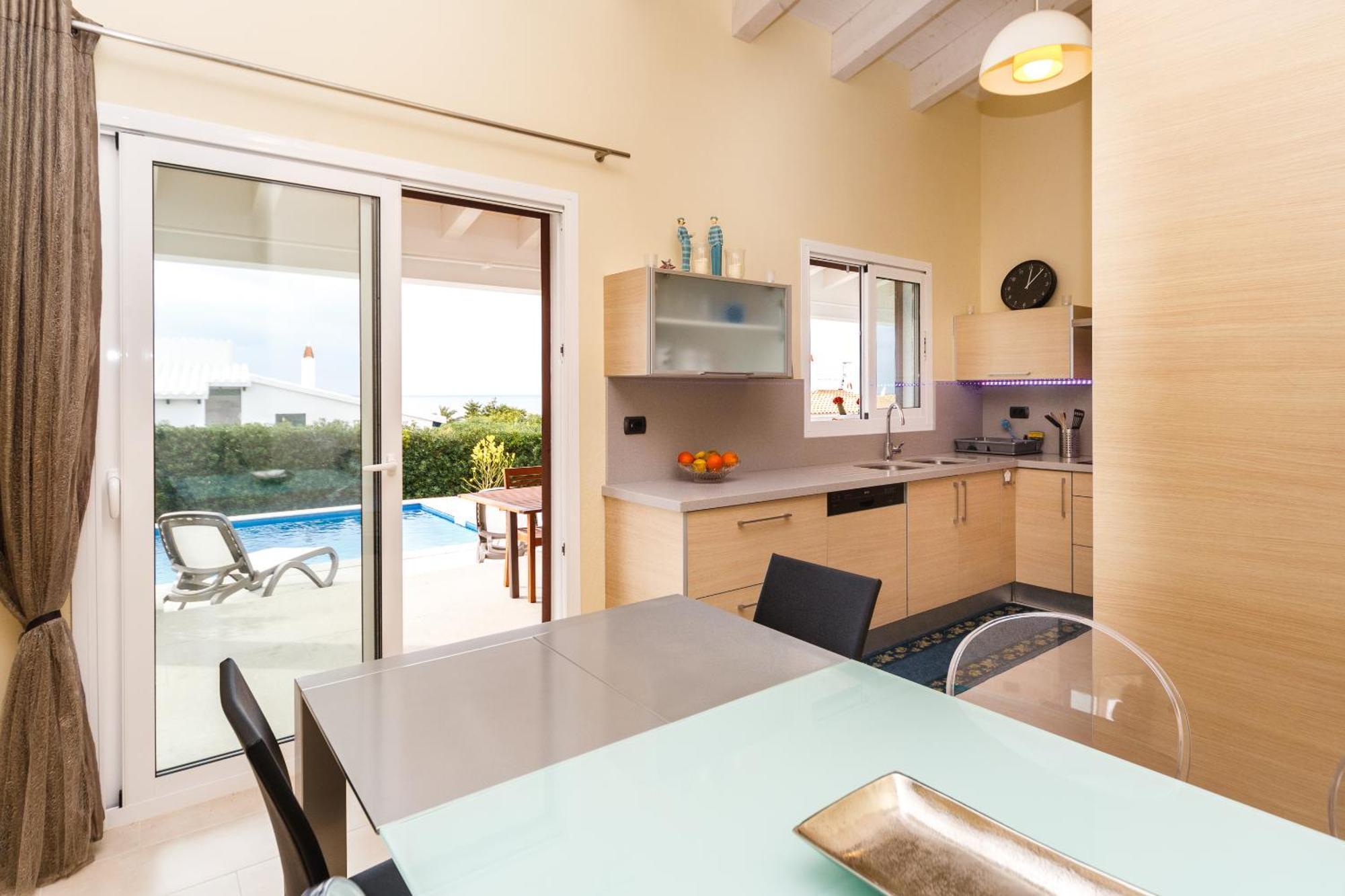 Bini Sole - Villa De Lujo Con Piscina En Menorca Binibeca Extérieur photo