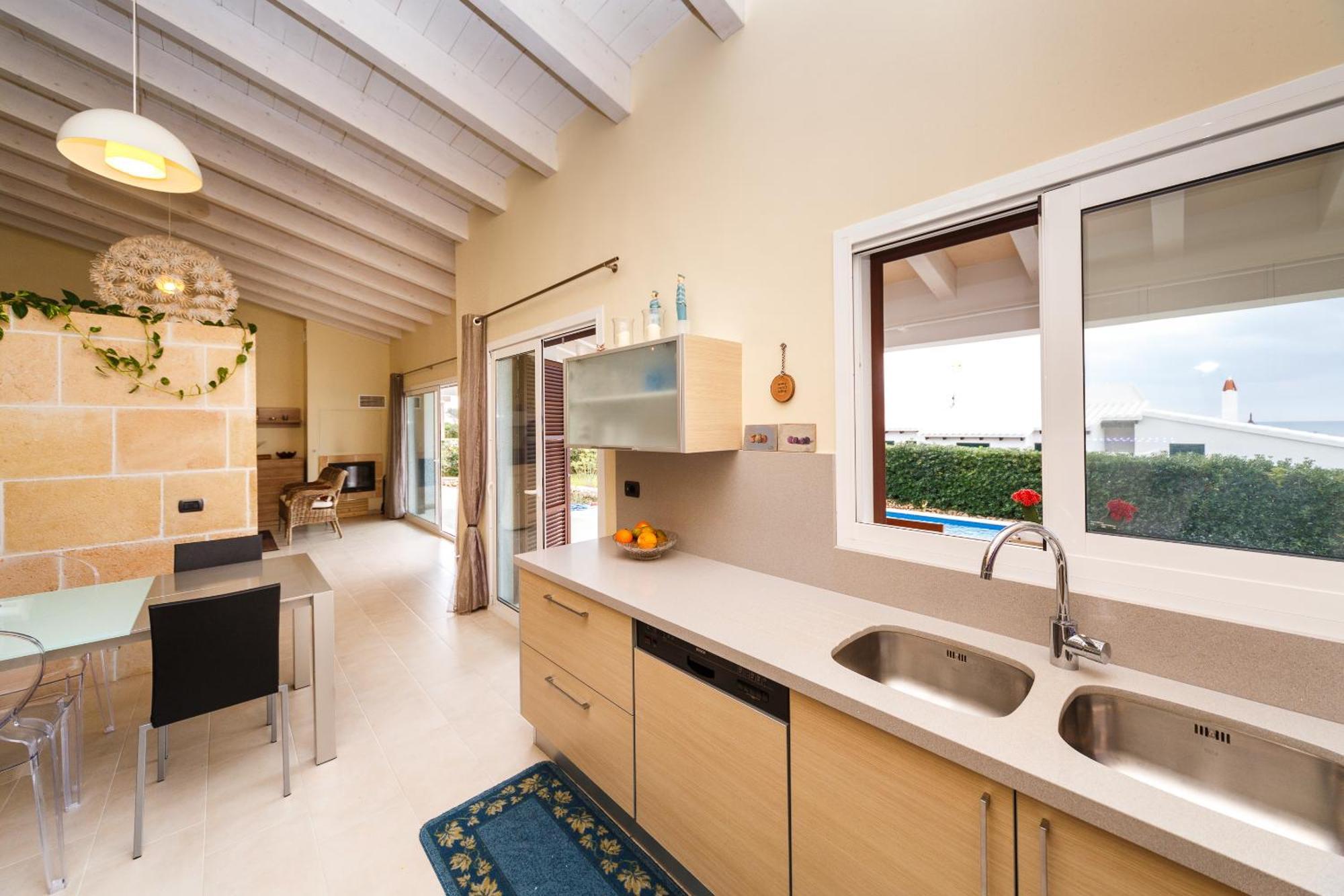 Bini Sole - Villa De Lujo Con Piscina En Menorca Binibeca Extérieur photo