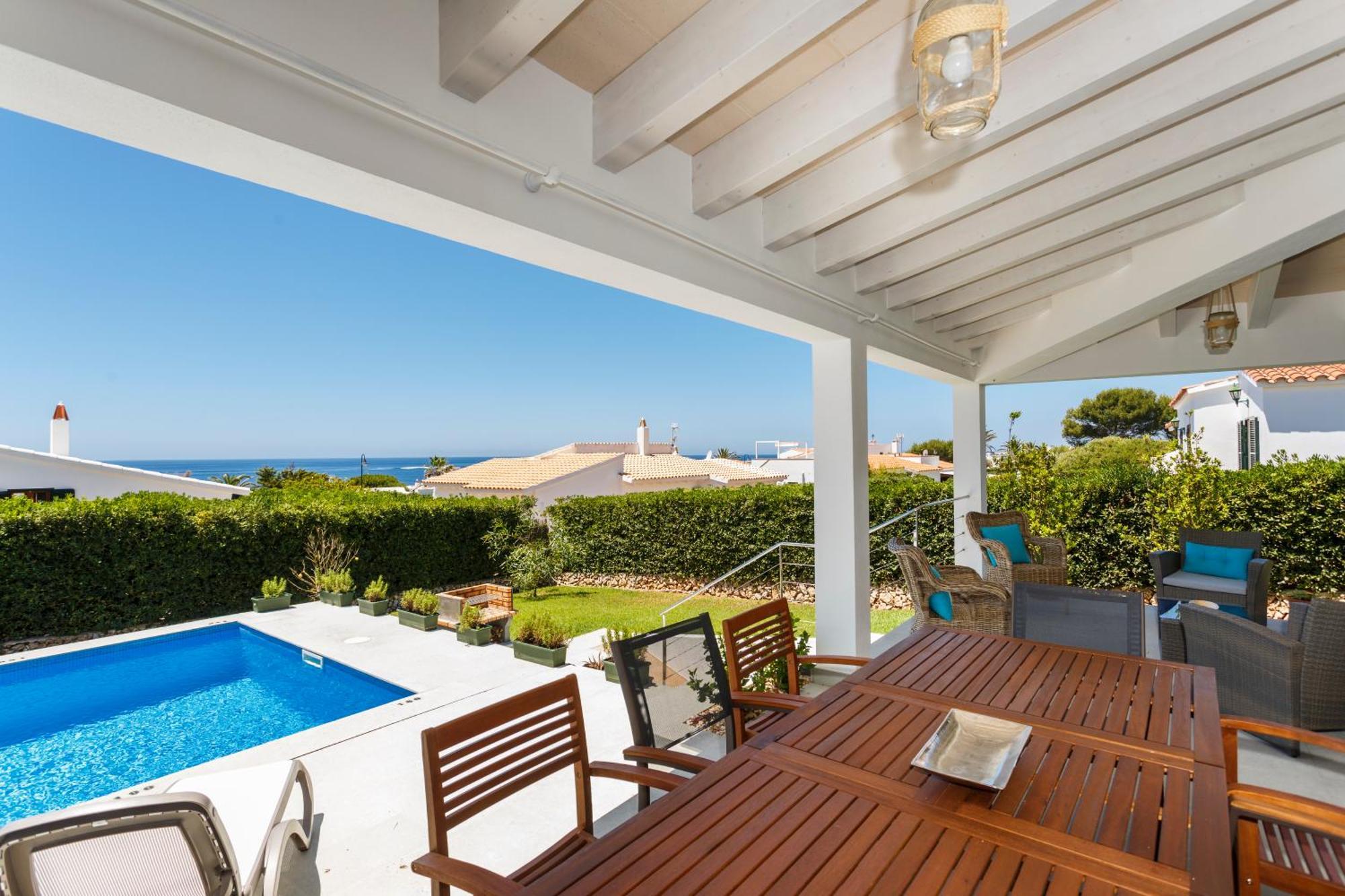 Bini Sole - Villa De Lujo Con Piscina En Menorca Binibeca Extérieur photo